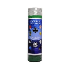 Fast double luck candle