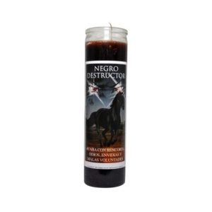 Vela Negro Destructor
