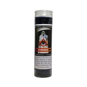 Vela Santa Muerte Reversible